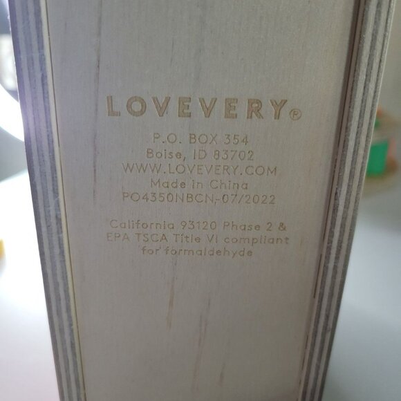 Lovevery Count Slider Chute Wooden Toy Ring Disc Set Educational Learning Red - Picture 6 of 8